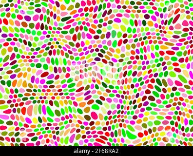 arrière-plan bokeh rond multicolore abstrait Banque D'Images
