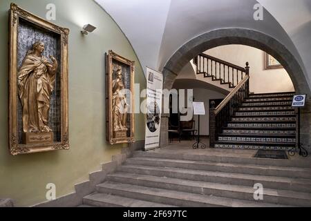 Monastère de Santa María, a déclaré un monument national historique-artistique (actif d'intérêt culturel) à El Puig, Valence, Espagne, Europe Banque D'Images