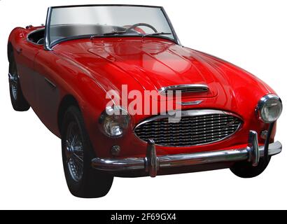 1958 Austin Healey 100-6 Banque D'Images