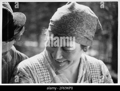Scène du film 'Kronans Rallel'. Banque D'Images