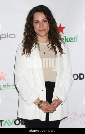 Brooklyn, NY, États-Unis. 30 mars 2021. Lizzie Shapiro à la première de Shiva Baby à l'hôtel William Vale à Brooklyn, New York, le 30 mars 2021. Crédit : RW/Media Punch/Alamy Live News Banque D'Images