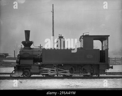 ULB Lok 4. Photo de livraison. La locomotive a été fabriquée par Nohab. A été mis au rebut en 1958. Banque D'Images