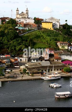 Camamu, bahia / brésil - 10 janvier 2012: Vue sur la baie de Camamu située dans le sud inférieur de Bahia, une région connue sous le nom de Costa do Dende. ** Banque D'Images