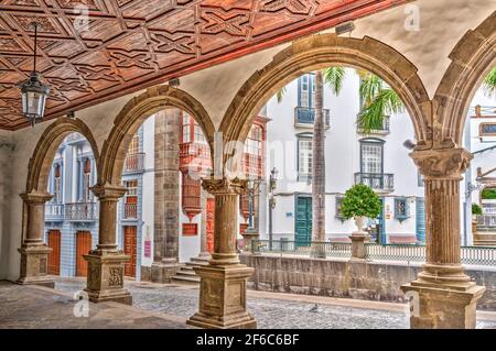 Santa Cruz de la Palma, HDR image Banque D'Images