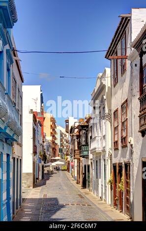 Santa Cruz de la Palma, HDR image Banque D'Images