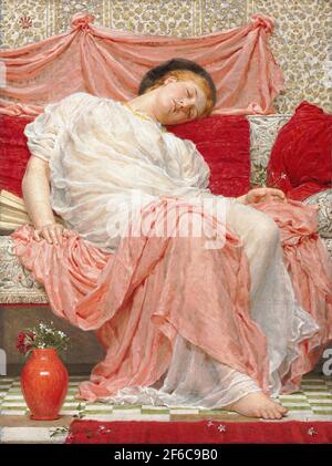 Albert Joseph Moore - Jasmine 1893 Banque D'Images