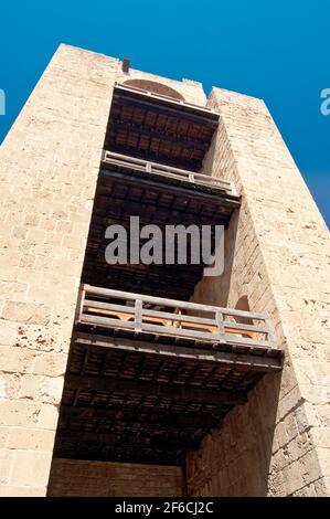 Tour San Cristoforo, Oristano, Sardaigne, Italie, Europe Banque D'Images