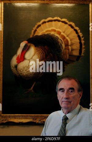 BERNARD MATTHEWS NORFOLK,8/12/04 PILSTON agriculteur de turquie Banque D'Images