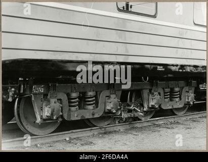 State Railways, SJ SO4 4610 le chariot de mesure suédois Mauzin Wagon BBR. Banque D'Images