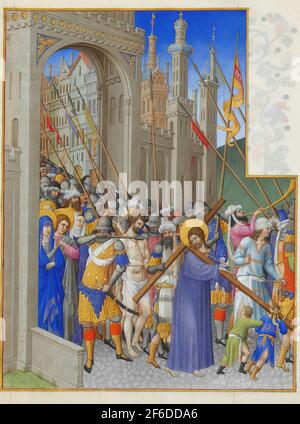 Limbourg Brothers - route Calvaire Banque D'Images