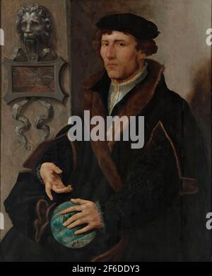 Maarten van Heemskerck- Portrait Reinerus Frisius Gemma C 1543 Banque D'Images