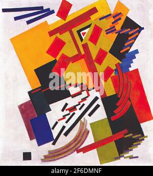 Olga Rozanova - composition non objective Supromatisme 1 1916 Banque D'Images