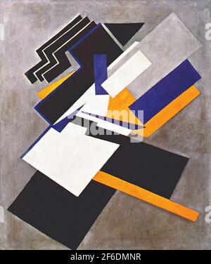 Olga Rozanova - composition non objective Supromatisme 1916 Banque D'Images