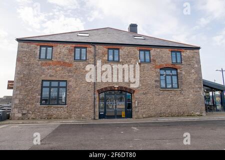 Jennings Building Porthcawl Marina Banque D'Images