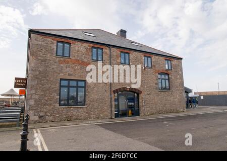 Jennings Building Porthcawl Marina Banque D'Images