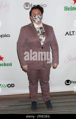 Brooklyn, NY, États-Unis. 30 mars 2021. Katie Schiller à la première New York de Shiva Baby à l'hôtel William Vale à Brooklyn, New York, le 30 mars 2021. Crédit : RW/Media Punch/Alamy Live News Banque D'Images