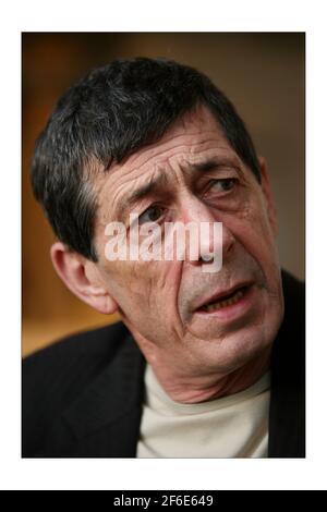 Alan Jimmy Johnson, le chef d'une famille de voyage d'origine irlandaise. A été poursuivi pendant plusieurs années par la police enquêtant sur des vols d'art et d'antiquités. Photographié dans Cheltenham.photographie par David Sandison The Independent Banque D'Images