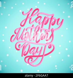 Happy Mothers Day Illustration de Vecteur