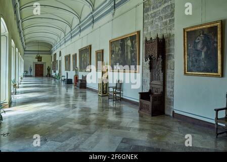 Monastère de Santa María, a déclaré un monument national historique-artistique (actif d'intérêt culturel) à El Puig, Valence, Espagne, Europe Banque D'Images