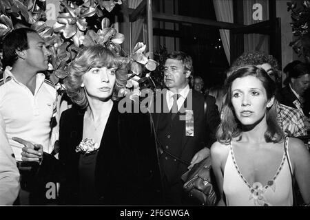 Penny Marshall et Carrie Fisher 13 octobre 1980. Crédit: Ralph Dominguez/MediaPunch Banque D'Images