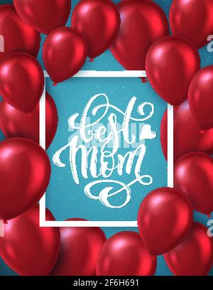 Happy Mothers Day Illustration de Vecteur