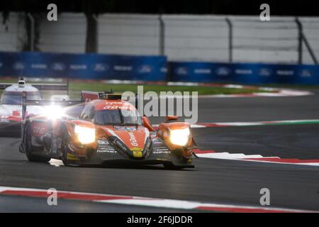 26 RUSINOV Roman (rus), THIRIET Pierre (FRA), LYNN Alex (gbr), Oreca 07 Gibson team G-Drive course, action pendant le Championnat du monde d'endurance WEC de la FIA 2017, 6 heures du Mexique du 1er au 3 septembre - photo Frédéric le Floc'h / DPPI Banque D'Images