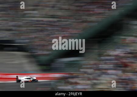 02 BERNHARD Timo (deu), HARTLEY Brendon (nzl), BAMBER Earl (nzl), Porsche 919 hybride lmp1 équipe Porsche, actionpendant le Championnat du monde d'endurance WEC 2017 de la FIA, 6 heures du Mexique du 1er au 3 septembre - photo Clement Marin / DPPI Banque D'Images