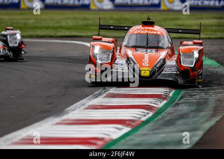 26 RUSINOV Roman (rus), THIRIET Pierre (fra), LYNN Alex (gbr), Oreca 07 Gibson team G-Drive course, action pendant le Championnat du monde d'endurance WEC de la FIA 2017, 6 heures du Mexique du 1er au 3 septembre - photo Florent Gooden / DPPI Banque D'Images