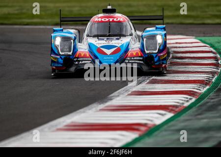 13 PIQUET Nelson jr (BRA), BECHE Matthias (che), HEINEMEIER HANSSON David (dnk), Oreca 07 Gibson team Vaillante Rebellion, action pendant le Championnat du monde d'endurance WEC 2017 de la FIA, 6 heures du Mexique du 1er au 3 septembre - photo Florent Gooden / DPPI Banque D'Images