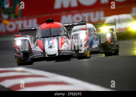 28 PERRODO François (fra), COLLARD Emmanuel (fra), VAXIERE Matthieu (fra), Oreca 07 Gibson team TDS course, action pendant le Championnat du monde d'endurance FIA WEC 2017, 6 heures du Mexique du 1er au 3 septembre - photo Clement Marin / DPPI Banque D'Images