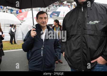 FILLON Pierre (FRA), Président de l'ACO atmosphère portait pendant le Championnat du monde d'endurance WEC 2017 de la FIA, 6 heures de Fuji du 13 au 15 octobre à Oyama, Japon - photo Antonin Vincent / DPPI Banque D'Images