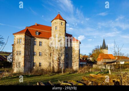 Le château de Netra à Hesse en Allemagne Banque D'Images