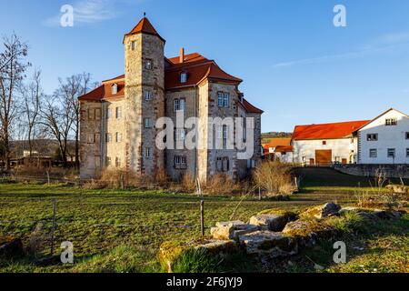 Le château de Netra à Hesse en Allemagne Banque D'Images