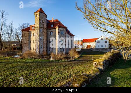 Le château de Netra à Hesse en Allemagne Banque D'Images