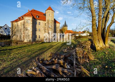 Le château de Netra à Hesse en Allemagne Banque D'Images