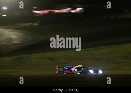 13 PIQUET Nelson jr (BRA), BECHE Mathias (che), HEINEMEIER HANSSON David (dnk), Oreca 07 Gibson team Vaillante Rebellion, action pendant la course de 24 heures du Mans 2017, du 17 au 18 juin sur le circuit du Mans, France - photo François Flamand / DPPI Banque D'Images