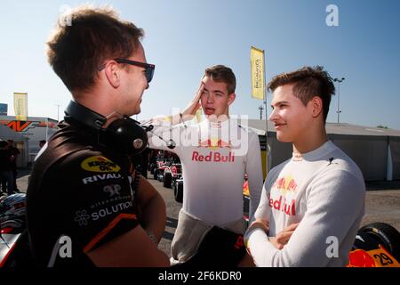 Lors de la course Eurocup Formula Renault 2.0 2017 à Barcelone, Espagne, du 27 au 29 octobre - photo: Eric Alonso / DPPI Banque D'Images