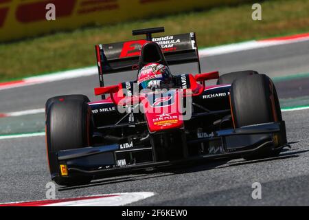 07 MATSUSHITA Nobuharu, Grand Prix d'Art, action pendant le championnat 2017 de Formule 2 de la FIA, Grand Prix d'Espagne, à Barcelone Catalunya du 11 au 14 mai - photo DPPI Banque D'Images