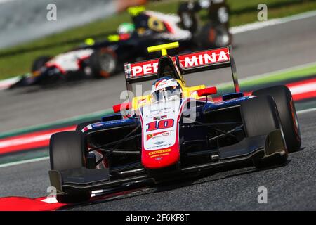 10 ALESI Giuliano, Trident, action pendant le championnat GP3 2017 de la FIA, Espagne, à Barcelone Catalunya du 11 au 14 mai - photo DPPI Banque D'Images