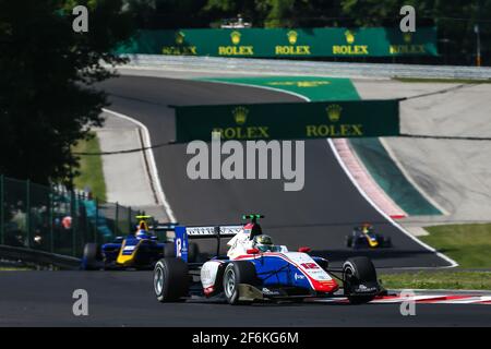 12 BOCCOLACCI Dorian, Trident, action pendant le championnat GP3 2017 de la FIA en Hongrie du 28 au 30 juillet, Hungaroring, Budapest - photo Sebastiaan Rozendaal DPPI Banque D'Images