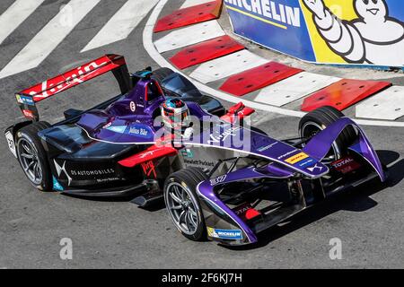 LOPEZ Jose Maria (arg) Formule E équipe DS automobiles Virgin Racing action pendant le championnat de Formule E 2016 et 2017, à Buenos-Aires du 17 au 18 2016 février, Argentine - photo DPPI Banque D'Images