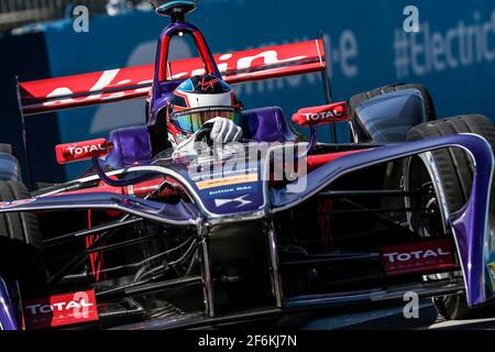 LOPEZ Jose Maria (arg) Formule E équipe DS automobiles Virgin Racing action pendant le championnat de Formule E 2016 et 2017, à Buenos-Aires du 17 au 18 2016 février, Argentine - photo DPPI Banque D'Images