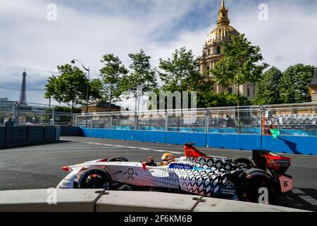 06 CONWAY Mike (gbr) Formule E équipe Faraday future Dragon course action pendant le championnat de Formule E 2017, à Paris, France à partir de mai 20 - photo Florent Gooden / DPPI Banque D'Images