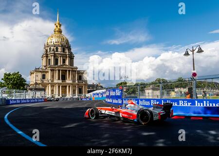 23 HEIDFELD Nick (ger) l'équipe de Formule E Mahindra course à l'action pendant le championnat de Formule E 2017, à Paris, France à partir de mai 20 - photo Florent Gooden / DPPI Banque D'Images