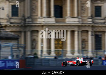 23 HEIDFELD Nick (ger) l'équipe de Formule E Mahindra course à l'action pendant le championnat de Formule E 2017, à Paris, France à partir de mai 20 - photo Florent Gooden / DPPI Banque D'Images