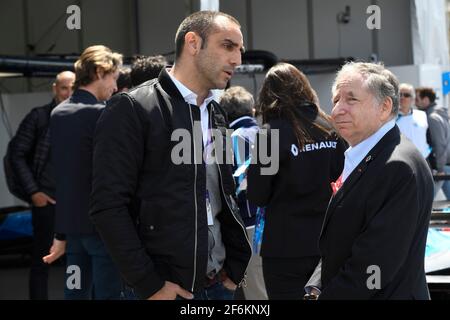 TODT Jean (fra) Portrait d'ambiance Président de la FIA avec TODT Jean (fra) Portrait d'ambiance Président de la FIA pendant le championnat de Formule E 2017, à Paris, France à partir de mai 20 - photo Eric Vargiolu / DPPI Banque D'Images