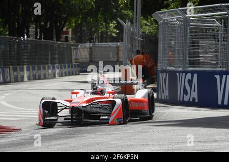 19 ROSENQVIST Felix (swe) Formule E course de Mahindra pendant le championnat de Formule E 2017, à Paris, France à partir de mai 20 - photo Eric Vargiolu / DPPI Banque D'Images