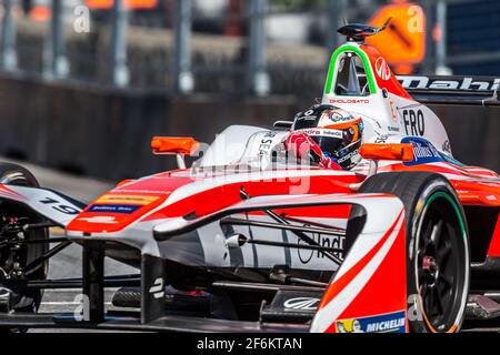 19 ROSENQVIST Felix (SWE), course de Mahindra de Formule E, action pendant le championnat de Formule E 2017, à Montréal, Canada du 28 au 30 juillet - photo DPPI Banque D'Images