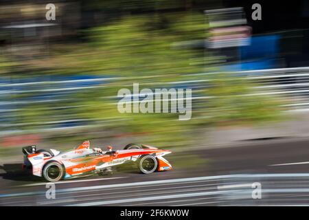 19 ROSENQVIST Felix (SWE), course de Mahindra de Formule E, action pendant le championnat de Formule E 2017, à Montréal, Canada du 28 au 30 juillet - photo DPPI Banque D'Images