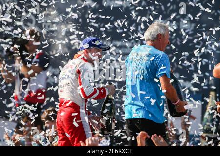 Podium DRIOT Jean Paul (FRA), cofondateur de l'équipe Renault E.DAMS, portrait d'ambiance pendant le championnat de Formule E 2017, à Montréal, Canada du 28 au 30 juillet - photo Antonin Vincent / DPPI Banque D'Images